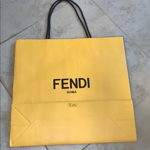 fendi paper bag